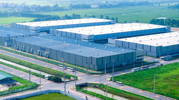 SLP Park Nam Son Hap Linh, completed in 2023 in Bac Ninh, is a Grade A facility strategically located near key highways and industrial hubs, ideal for electronics, FMCG, and logistics.