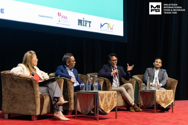 Industry experts share insights at a panel discussion during the Malaysian International Food and Beverage Trade Fair (MIFB).