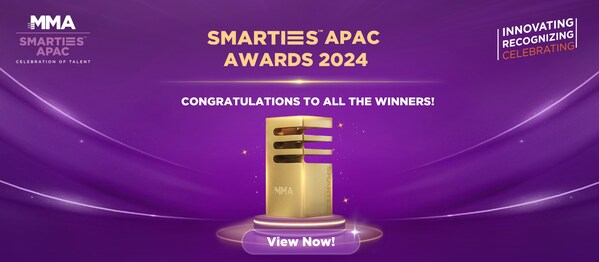 MMA SMARTIES APAC 2024 Winner Announcement