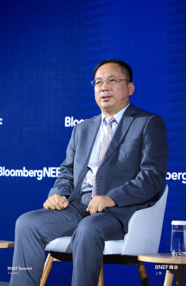 Sungrow Hydrogen Chairman Peng Chaocai at BNEF Shanghai Summit