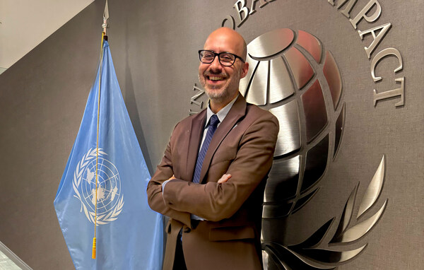 Jean Philippe at UN Global Compact's New York Headquarters