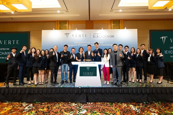 Verte Holdings Listing Ceremony on 1exchange